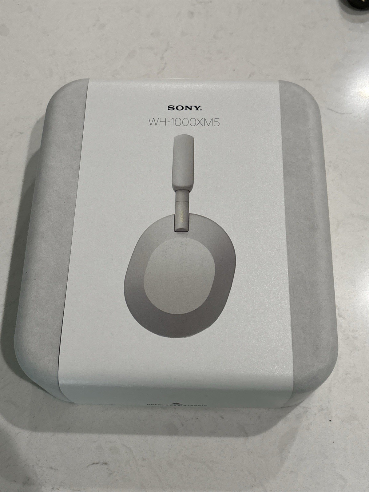 Sony WH-1000XM5 Premium Wireless Noise Canceling Headphones – White New Sealed
