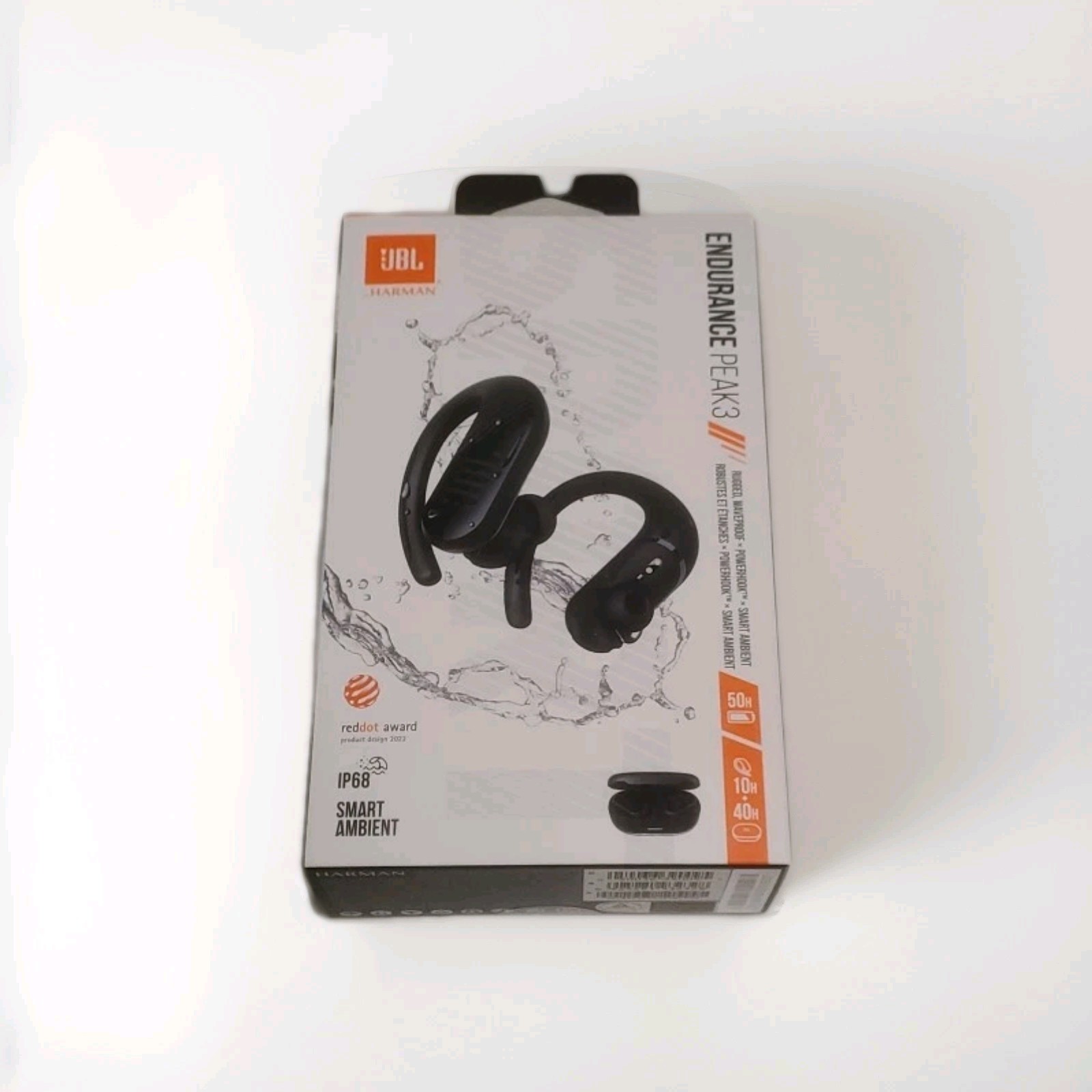 JBL Endurance PEAK 3 Earbuds BRAND NEW JBL Wireless Earbuds -Black-
