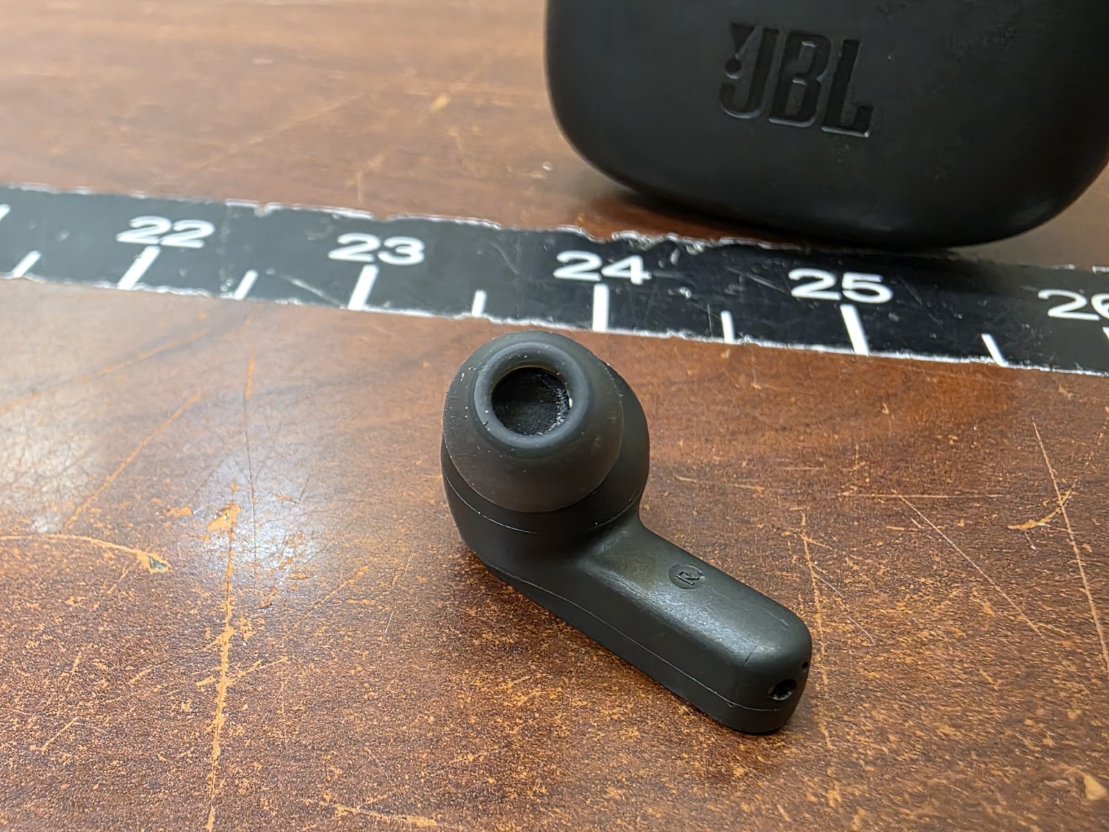 JBL Vibe Beam True Wireless Earbuds, Black, FOR PARTS