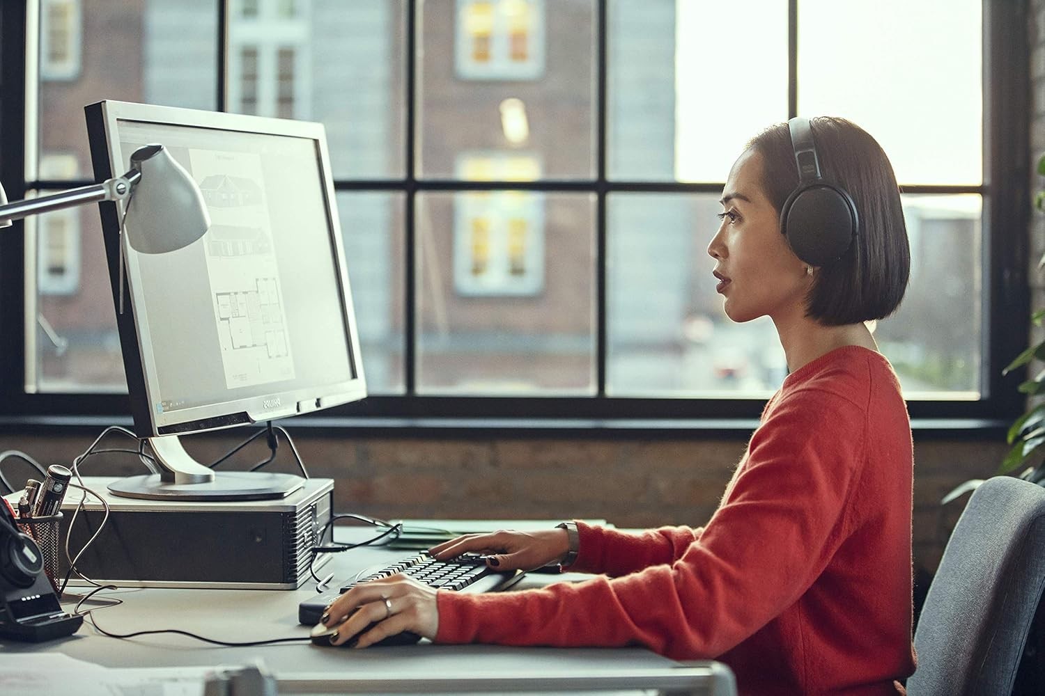 ✨Teams Certified EPOS Adapt 360 Binaural ANC Over-Ear Headset Noise Cancellation