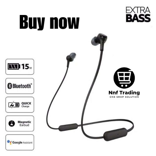 SONY WI-XB400 Wireless Stereo Earphones Bluetooth 5.0 Sport Earbuds HIFI Game