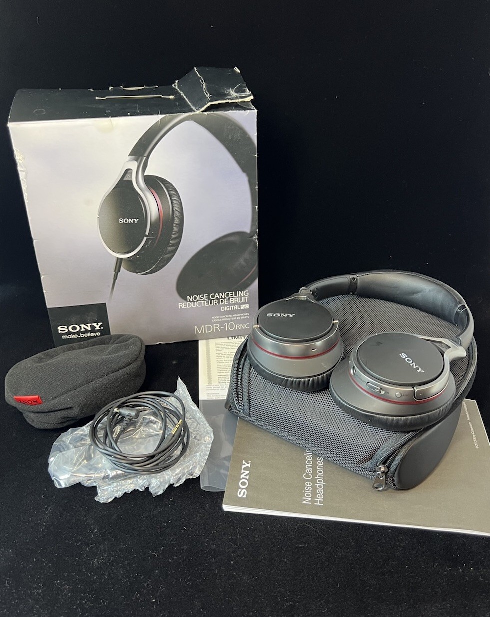 Sony MDR-10RDC Headband Headphones – Black – $40 FIRM + Shipping