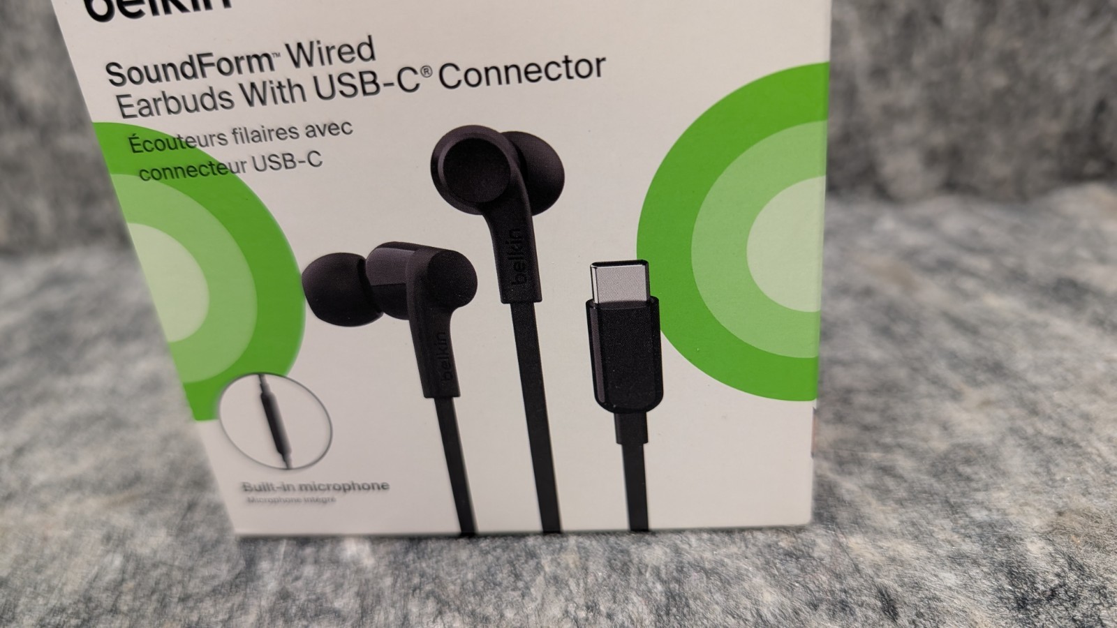 Belkin SoundForm Headphones with USB-C Connector – Black ?New/Sealed?
