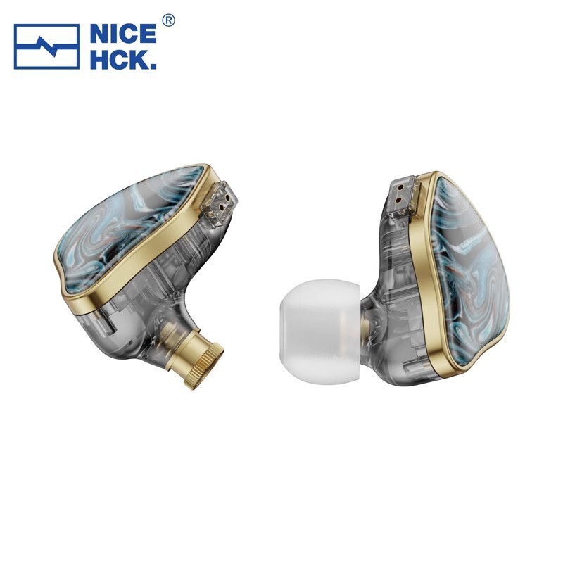 NiceHCK NX7 MK4 Stabilized Wood HIFI Earbud 7 Driver Units Hybrid Audiophile Ear
