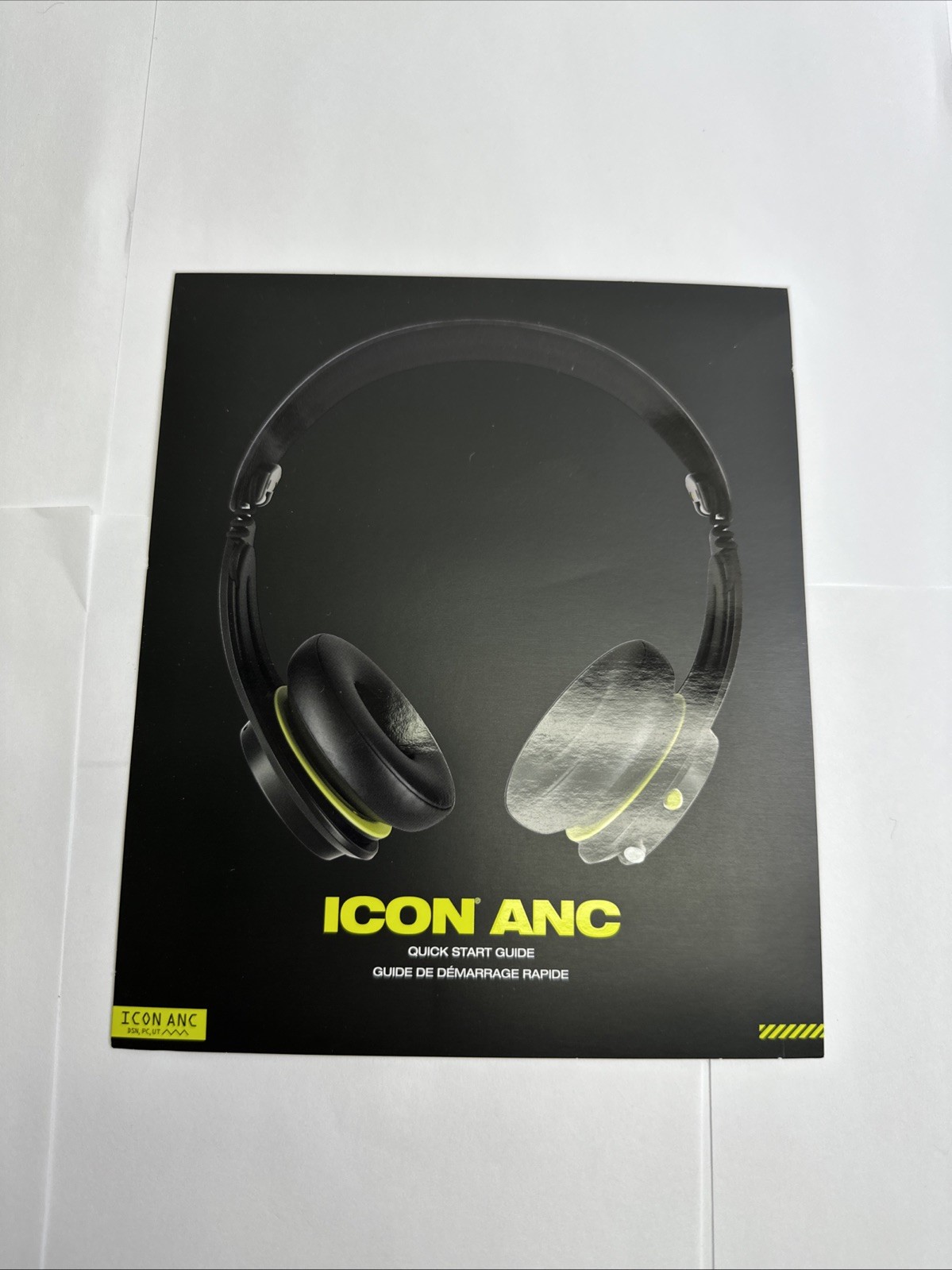 Skullcandy Icon ANC Bluetooth Headphones True Black Wireless Open Box