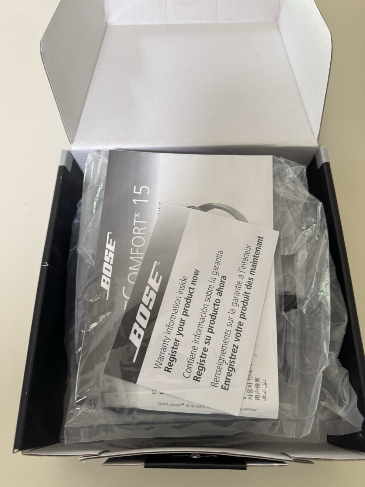 Bose QuietComfort 15 Qc15 Noise Cancelling Headphones EXCELLENT SHIPS SAME DAY