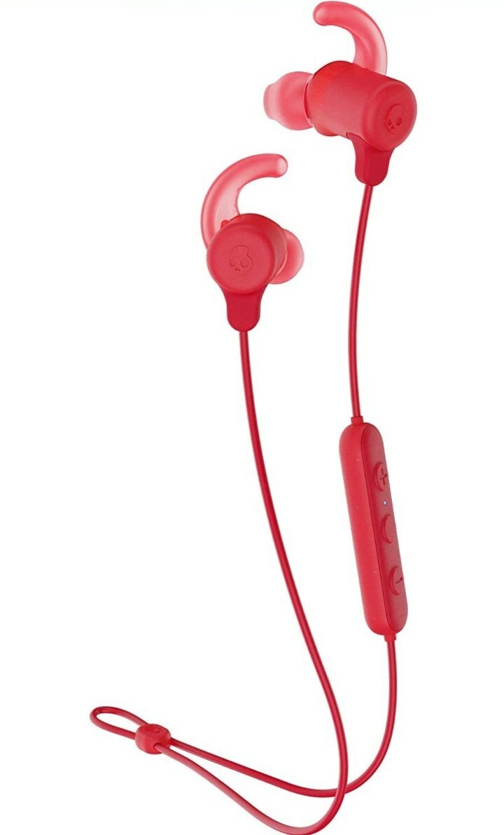 Skullcandy Jib+ Active Wireless Sport Bluetooth In-Ear Earbuds Red