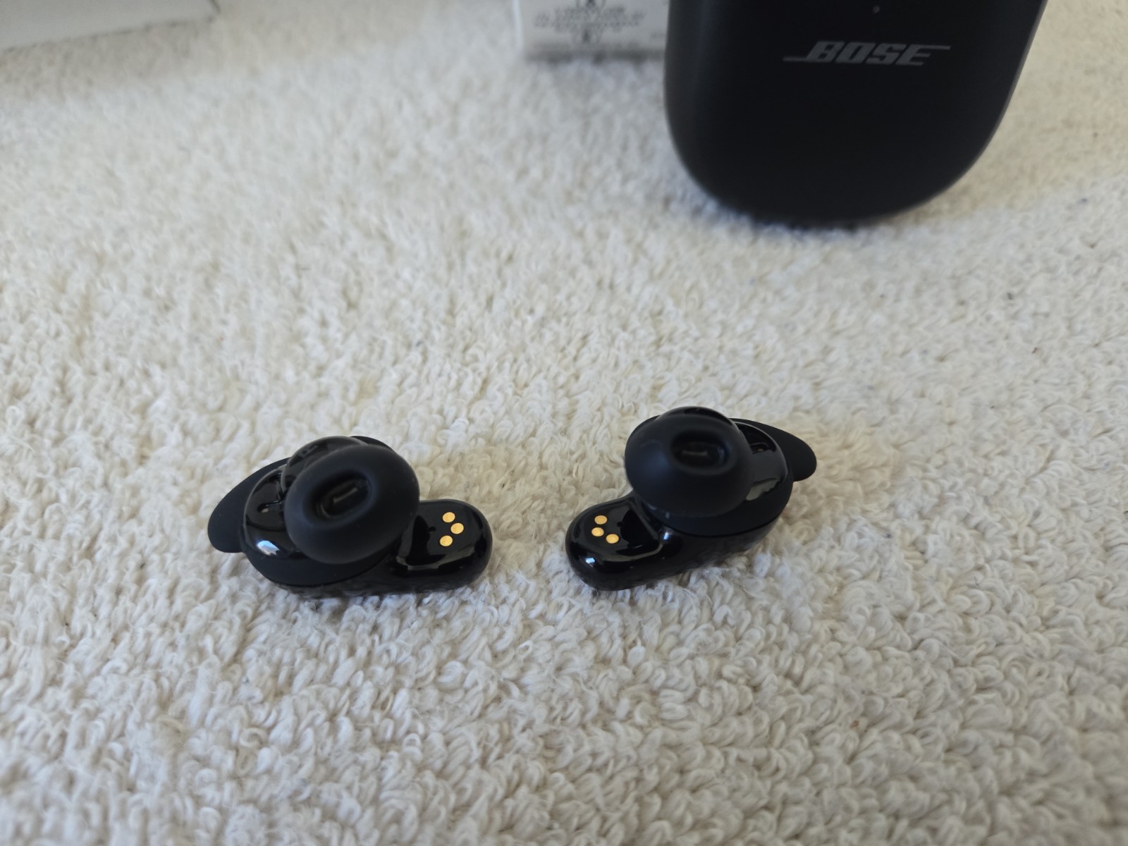 NOB Bose Quietcomfort Ultra 1st Gen In-Ear Wireless Bluetooth Earbuds Black NOB