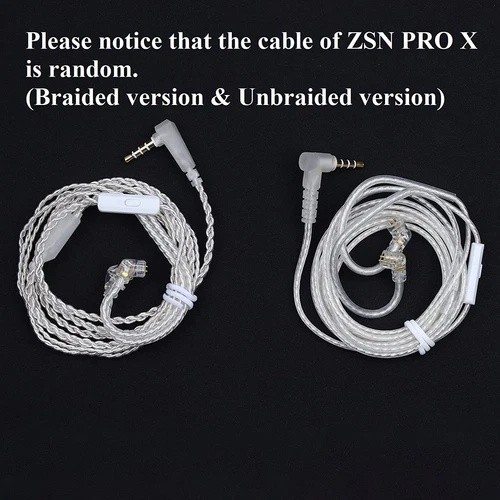 Linsoul KZ ZSN PRO X Dual Driver 1BA+1DD Hybrid Metal Earphones HiFi in-Ear Moni