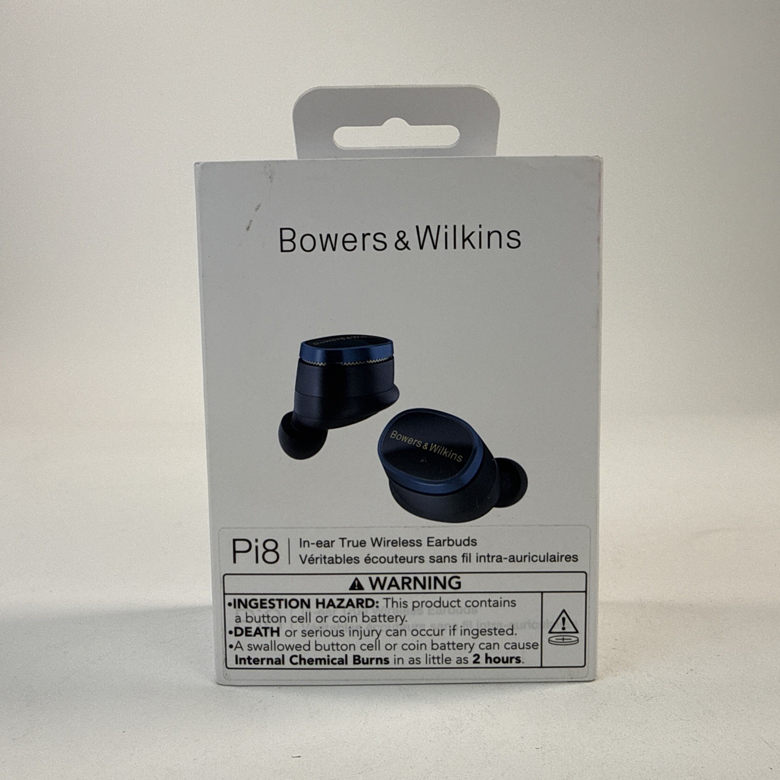 Bowers & Wilkins Pi8 In-Ear Wireless Noise Cancelling Headphones – Midnight Blue