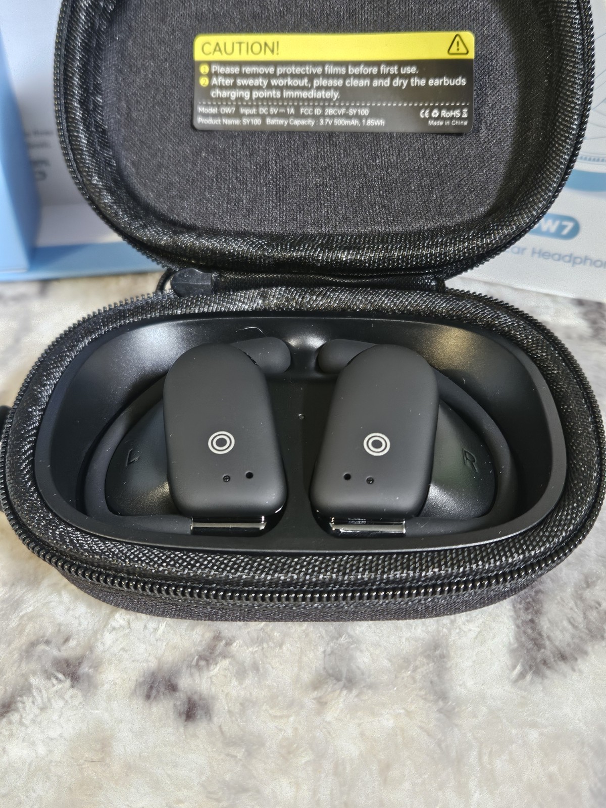 podbuds OW7 Open-Ear Headphones True Wireless Bluetooth Ear-Hook