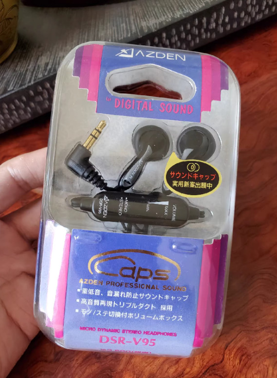1pcs AZDEN DSR-V95 Headphones