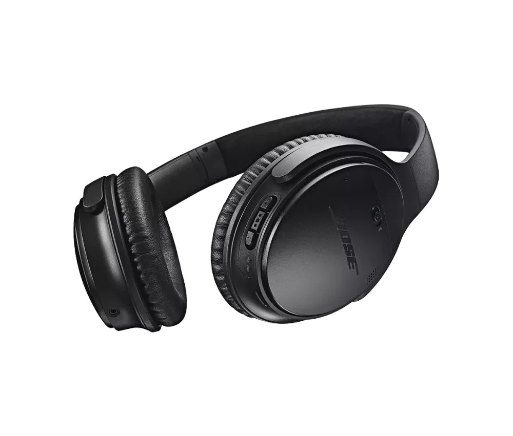 Bose QuietComfort 35 Over the Ear Wireless Headphones – Black