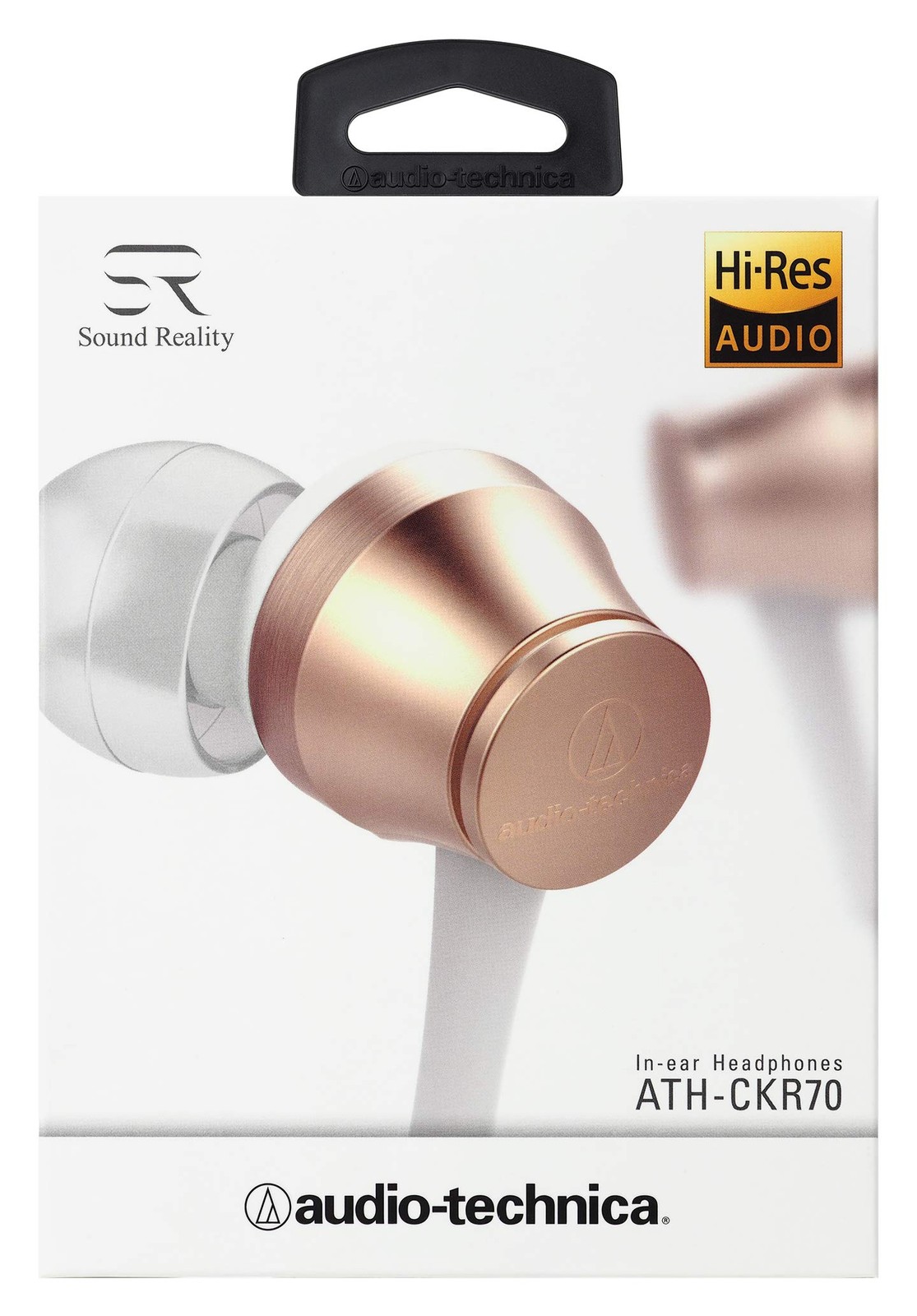 Audio-Technica ATH-CKR70 CG Hi-Res Earphones Champagne Gold Japan Import