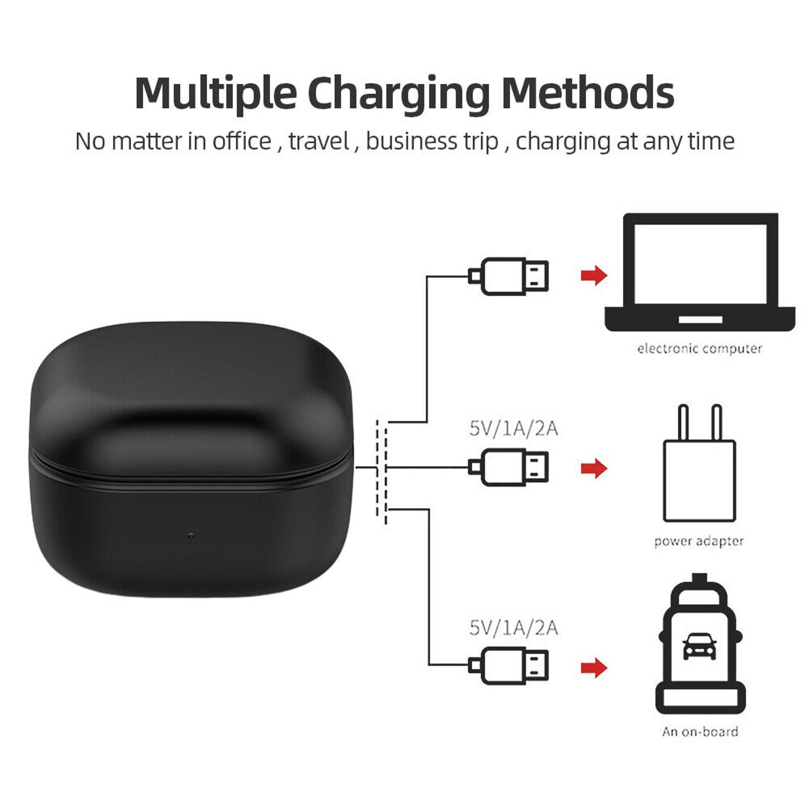 USB Earphone Charging Case Storage Box Charger for Galaxy Buds2 Pro (SM-R510)