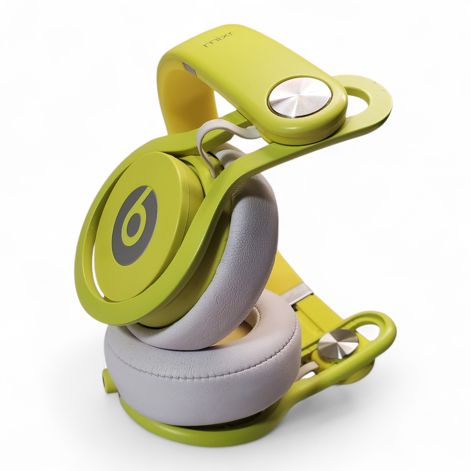 Beats Mixr Wired On-Ear Headphones Neon/Yellow + Case & Cable