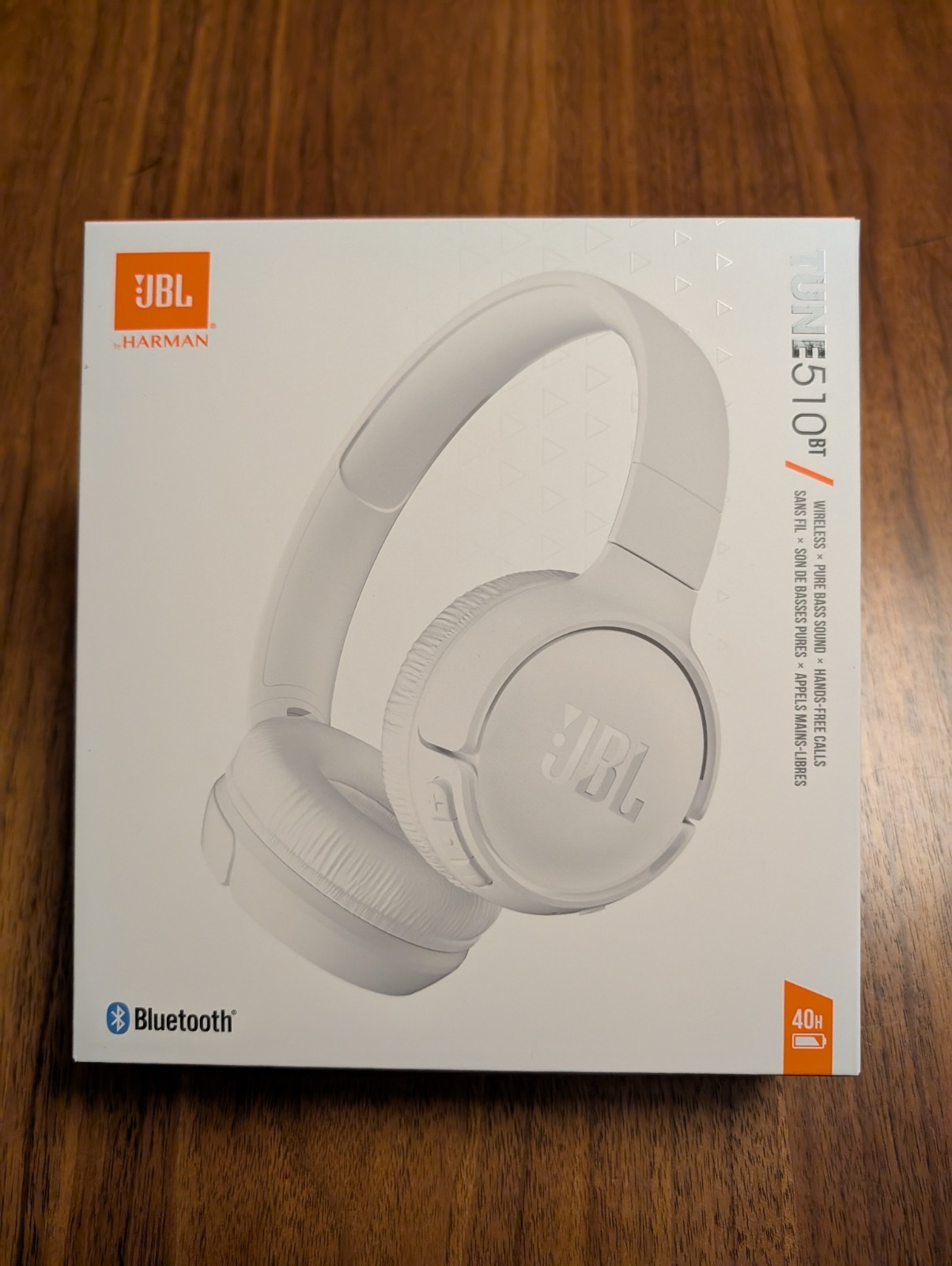 (Lot of 3) JBL Tune 510BT Wireless Bluetooth Headphones w/ Built-In Mic White