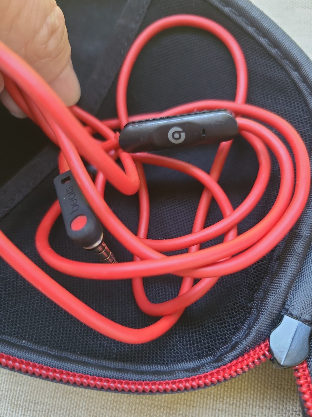 Beats Mixr Red DJ On-Ear Headphones –w/ Case & Cable, See Details