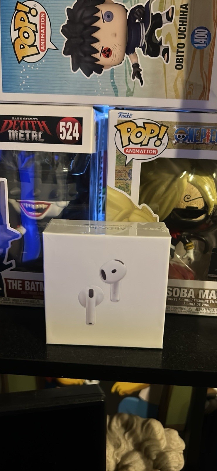 Apple AirPods 4 (ANC) Earbuds Active Noise Cancellation Bluetooth USB-C White