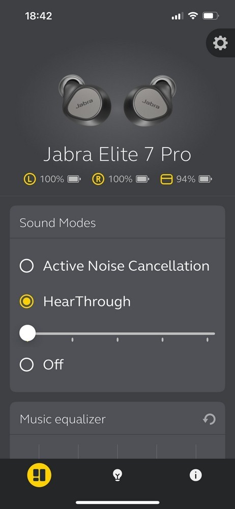 Jabra Elite 7 Pro Titanium Black – Genuine / New Battery /Left+Rght / No Case