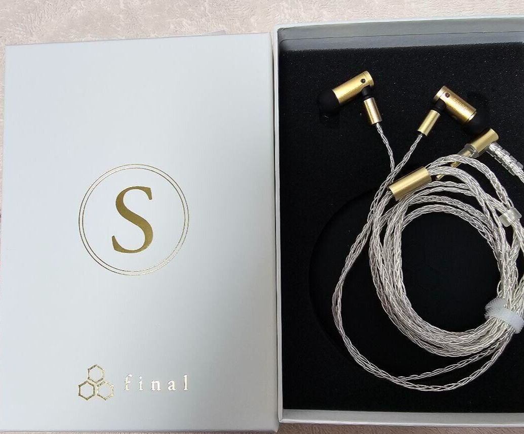Final Audio S5000 FI-S5BSB In-Ear Headphonese BA Drivers, Brass Used