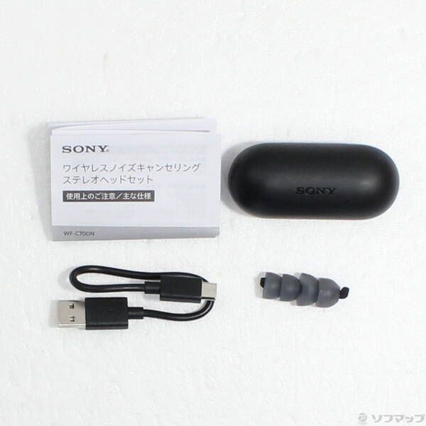 WF-C700N (B) Black Wireless Earbuds Used