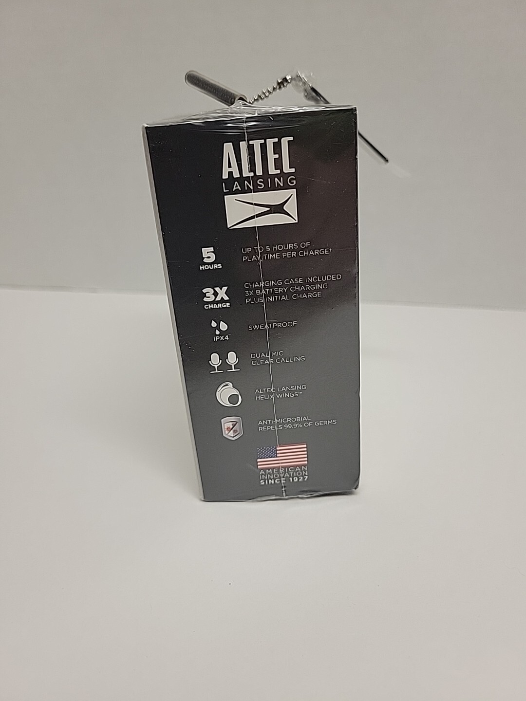 Altec Lansing NanoBuds Sport True Wireless Bluetooth Earbuds – Charcoal Gray