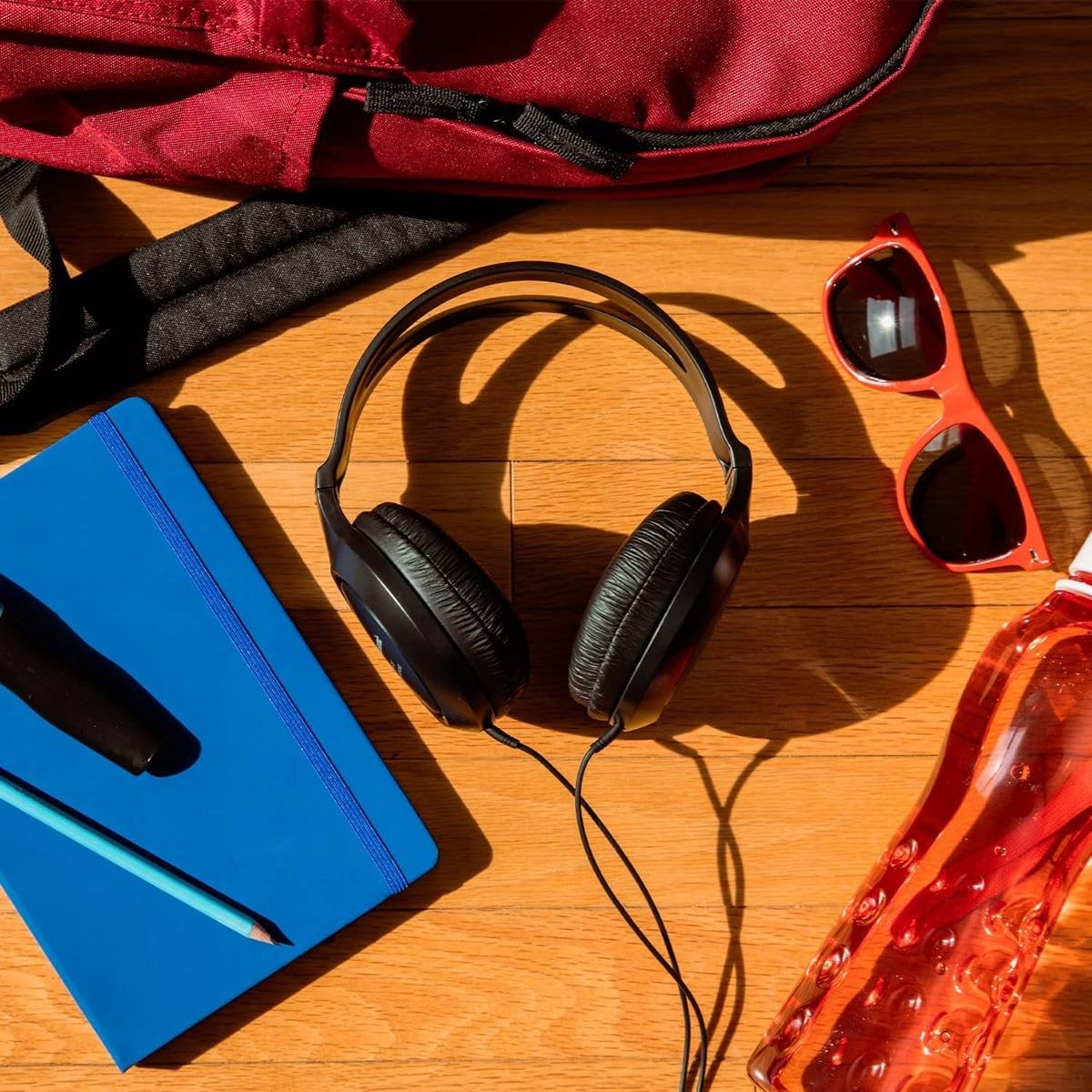 Panasonic Headphones, Lightweight Over the Ear Wired Headphones with Clear Sound