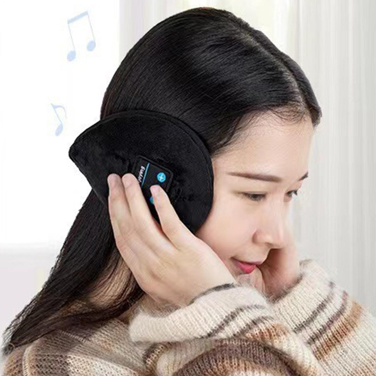Wireless Ear Muffs Warm Adjustable Wireless Unisex Headphones Women Ear
