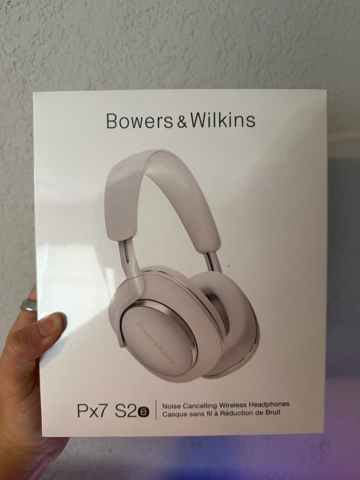 Bowers&Wilkins Px7 S2e Noise-Cancelling Wireless Over-Ear Headphones Brand New