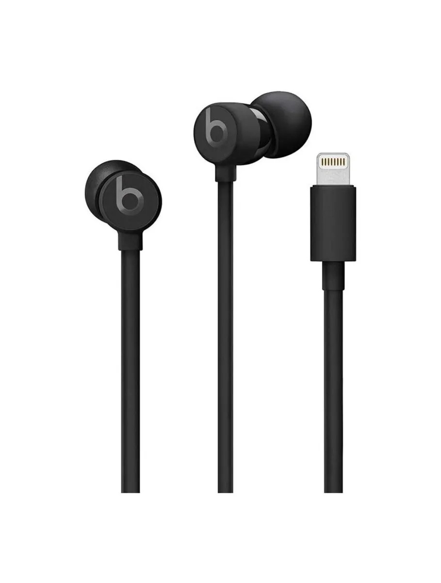 urBeats3 In-Ear Sound Isolating Headphones w/ Lightning Connector – Black