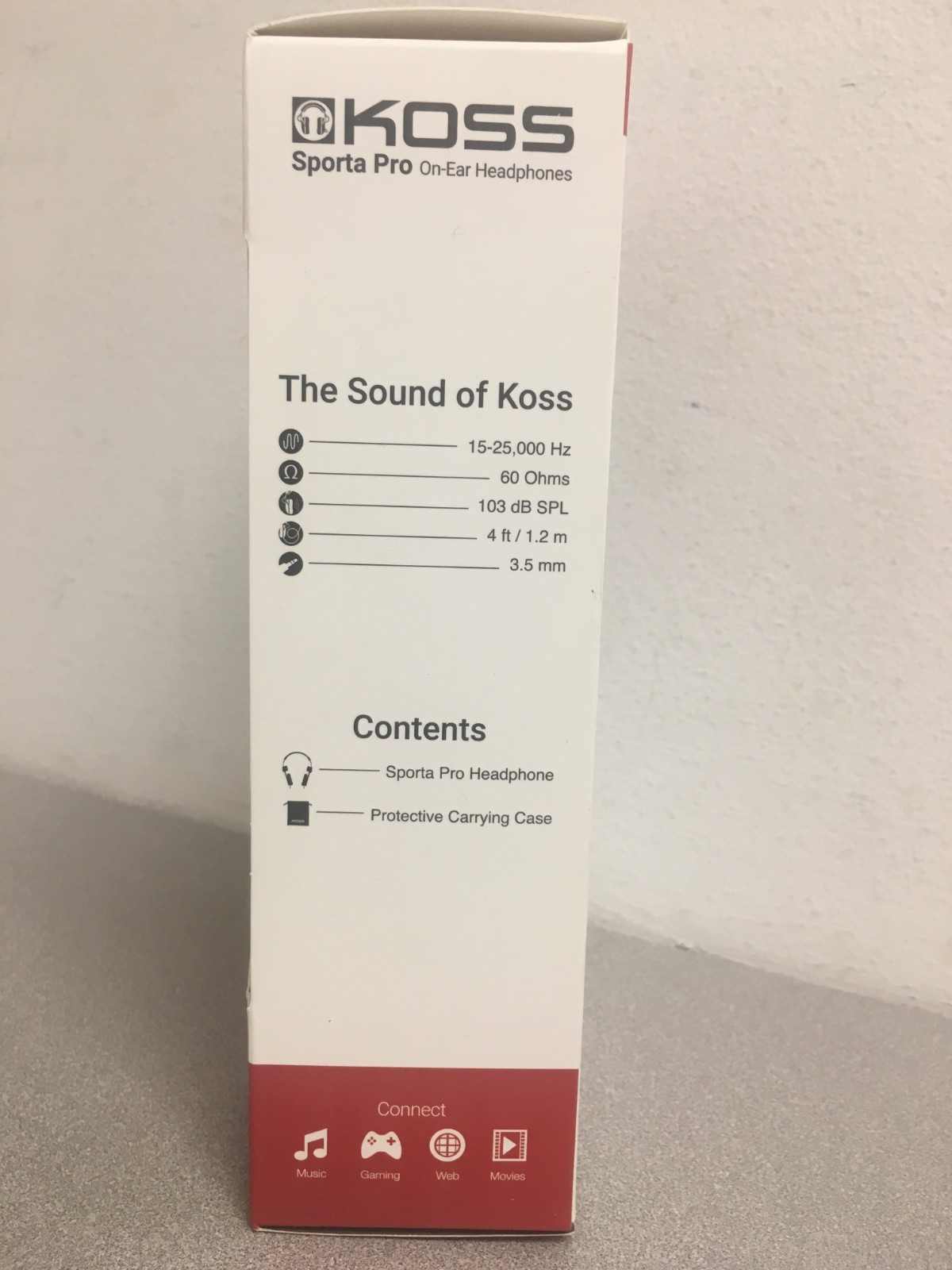 Koss SportaPro Behind-the-Neck Headphones 1 pk #237402