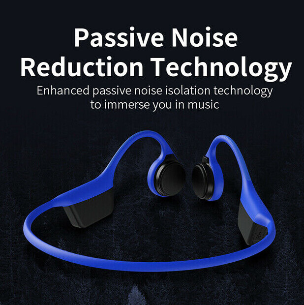 Open-Ear Design Bone Conduction Headphones without Bluetooth for Workouts