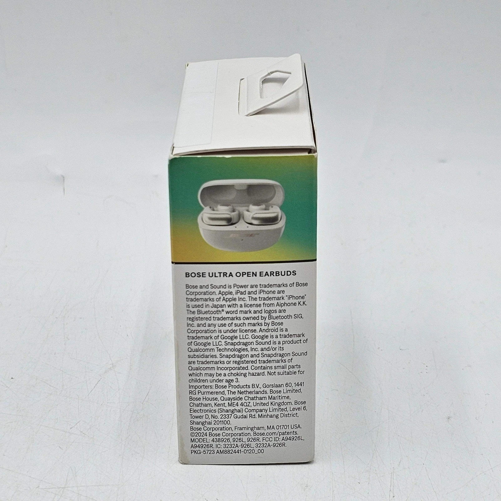 Bose Ultra Wireless Open Earbuds White Smoke 881046-0020, SHIPS NEXT DAY