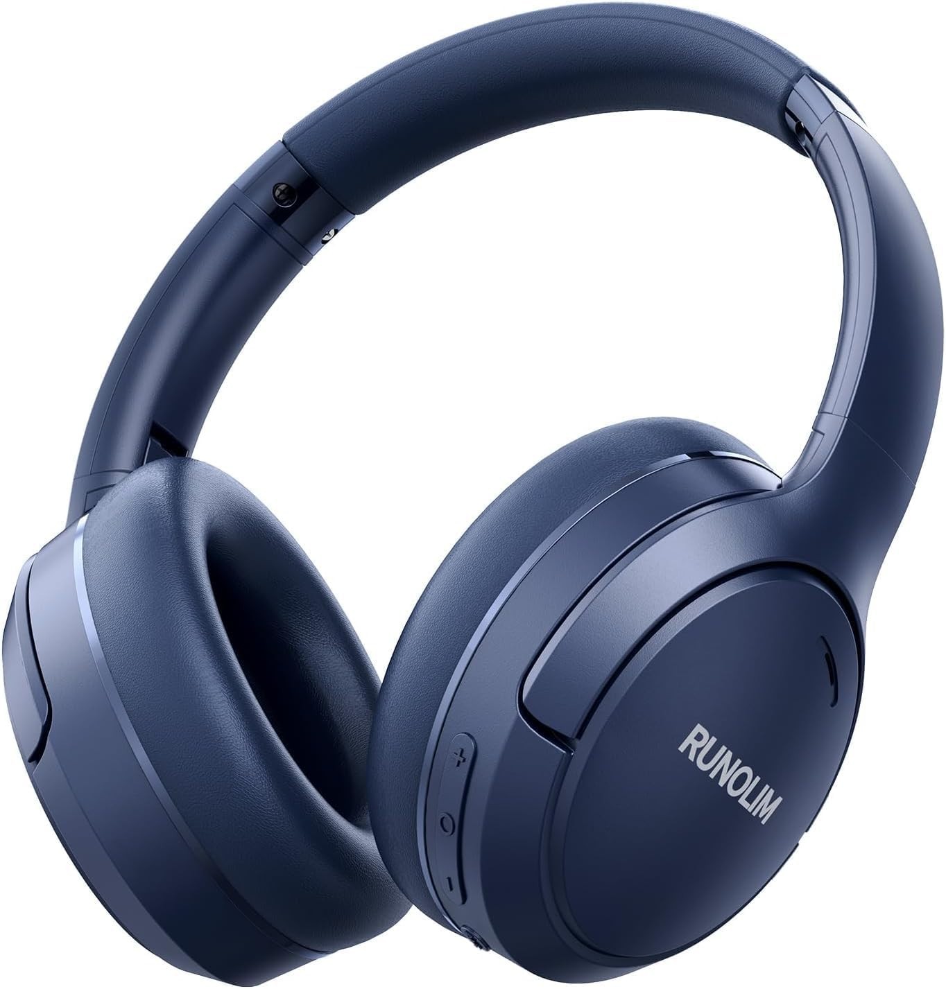 Hybrid Active Noise Cancelling Headphones with 100H Playtime, Bluetooth