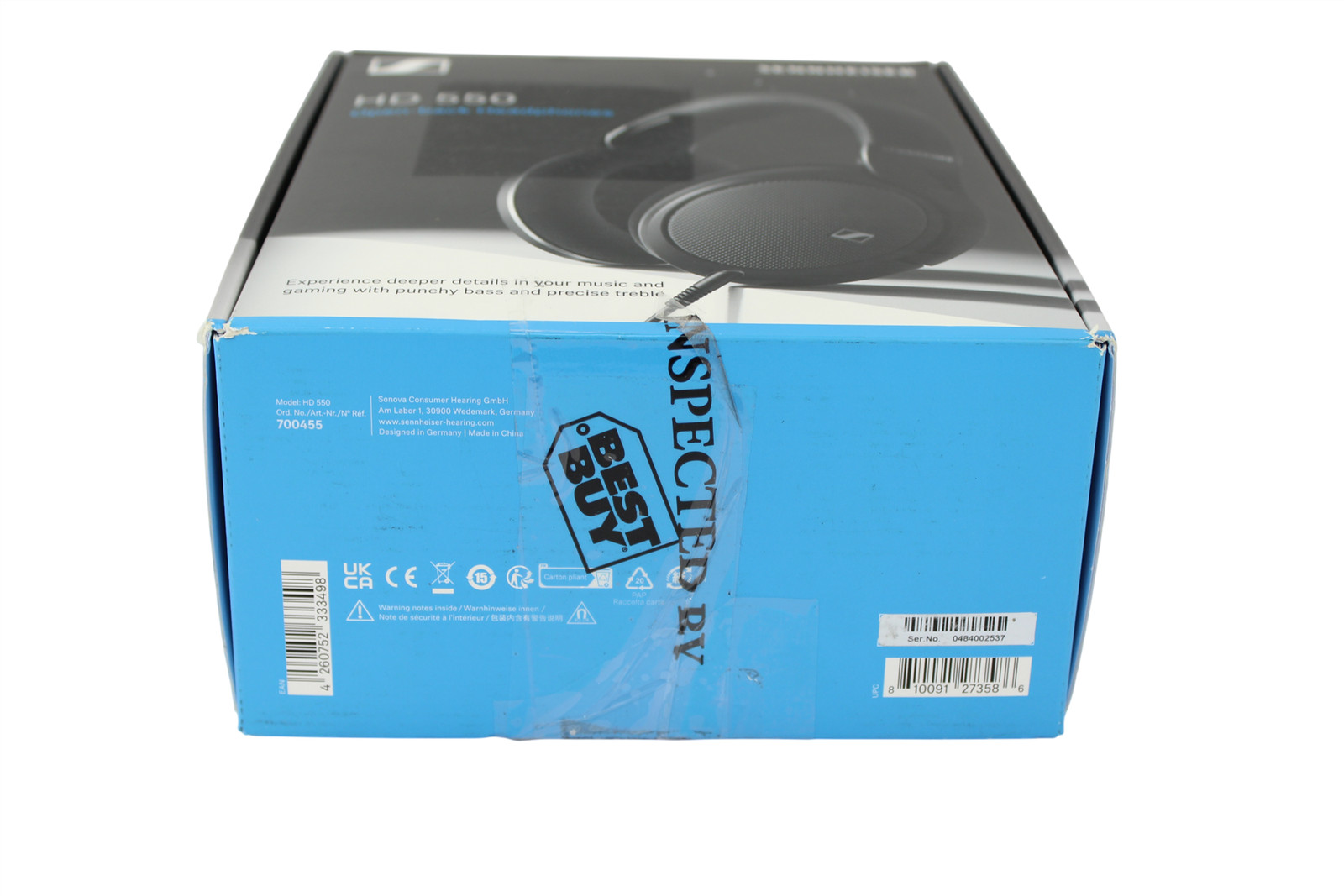 Sennheiser HD 550 Audiophile Headphones Over-The-Ear – Free shipping