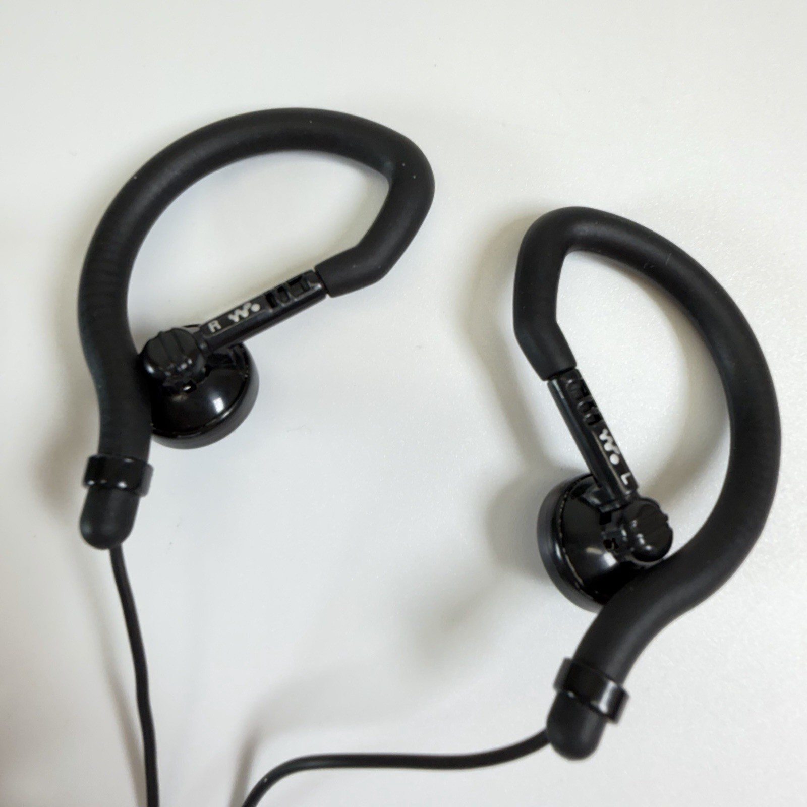 Sony SPORT Running EARHOOK HEADPHONES Earphone BLACK MDR-J0Z1 JOZ1