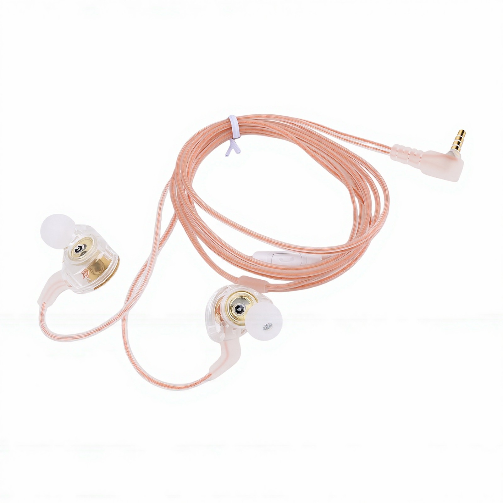 Wired Gaming Earbuds With Mic HiFi Deep Bass 3.5mm Wired IEM Gaming Headpho HCTQ