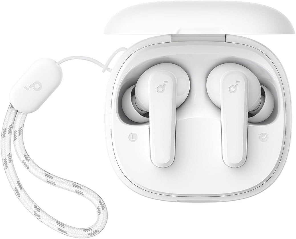 Audifonos Inalambricos Bluetooth 6.0 Auriculares Para iPhone y Samsung [Blanco]
