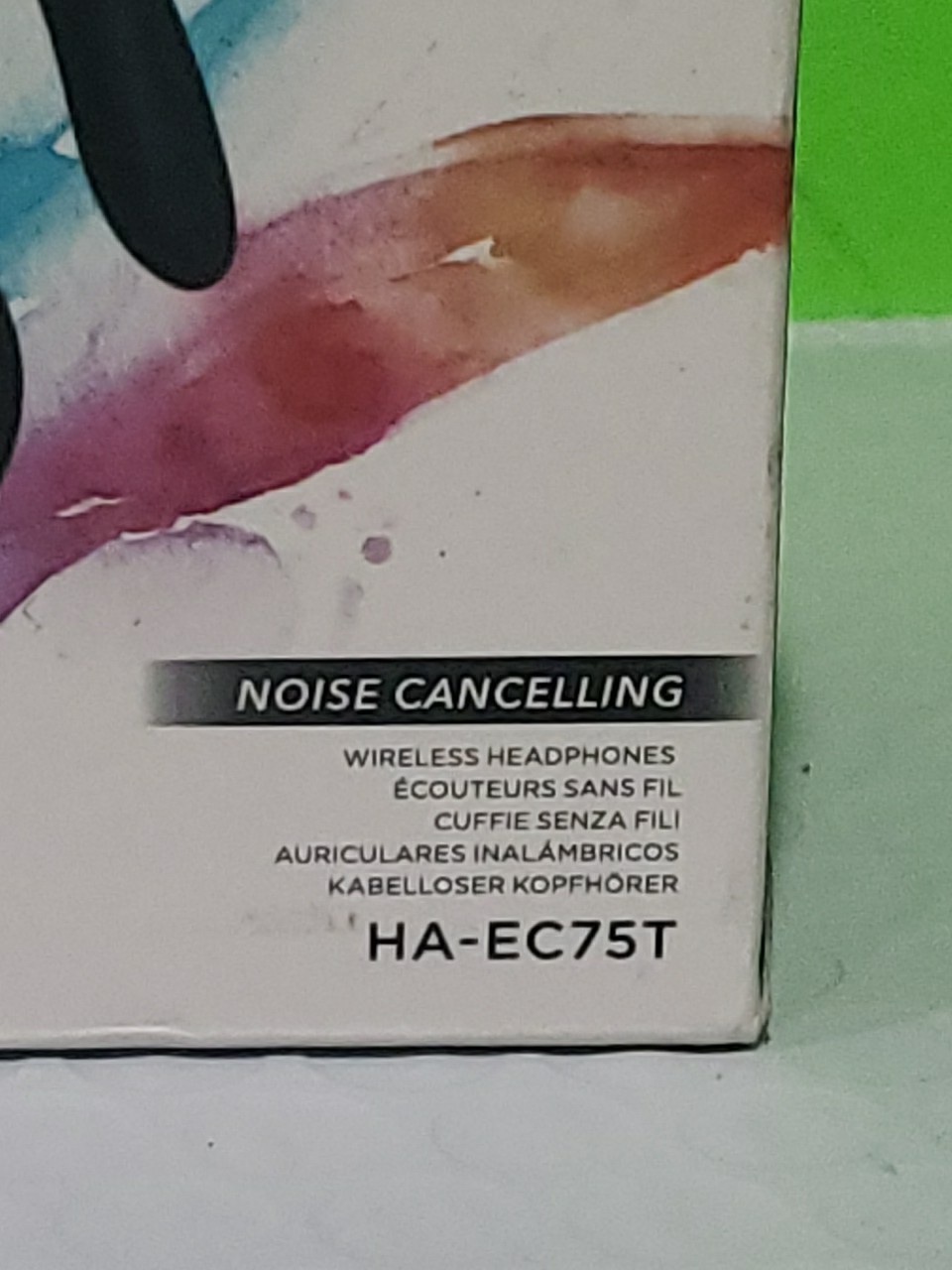 JVC Fitness Series True Wireless/Noise Canceling + HA-EC75T Black ( Open Box)