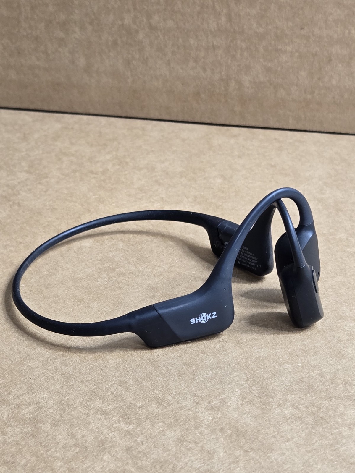 SHOKZ OpenRun S803 Open-Ear Bone Conduction Sport Headphones Only Black