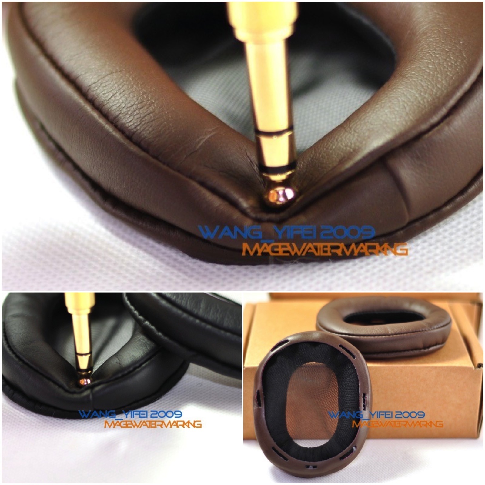 Softer Protein Leather Cushion Ear Pad For SONY MDR 1R 1RMK2 1RNC 1ABT Headphone