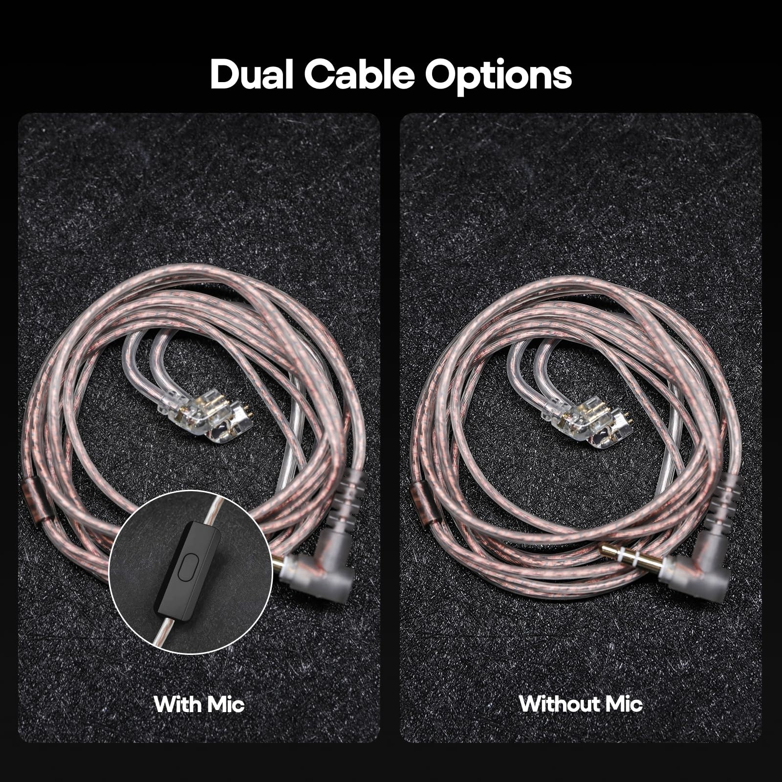 Linsoul KZ ZSN Pro Dual Driver 1BA+1DD Hybrid Metal Earphones Hifi In-Ear Monito