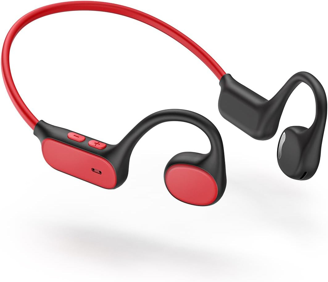 Kids Headphones, Bluetooth 5.4 Air Conduction Open Ear Headphones, Safe Volume 7