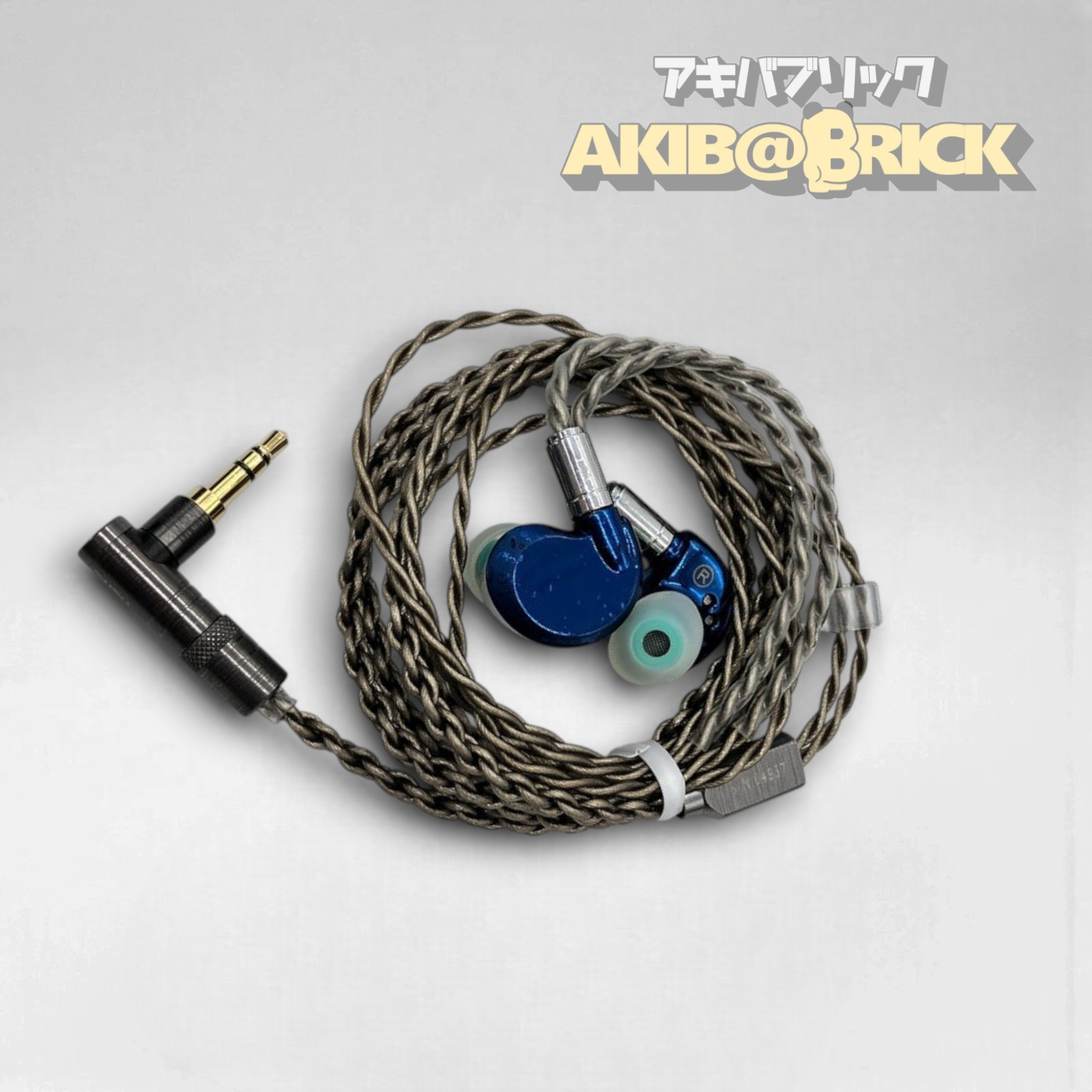 DUNU-TOPSOUND HAYABUSA ULTRA Ultra Blue Wired Earphones IEM Audiophile Japan