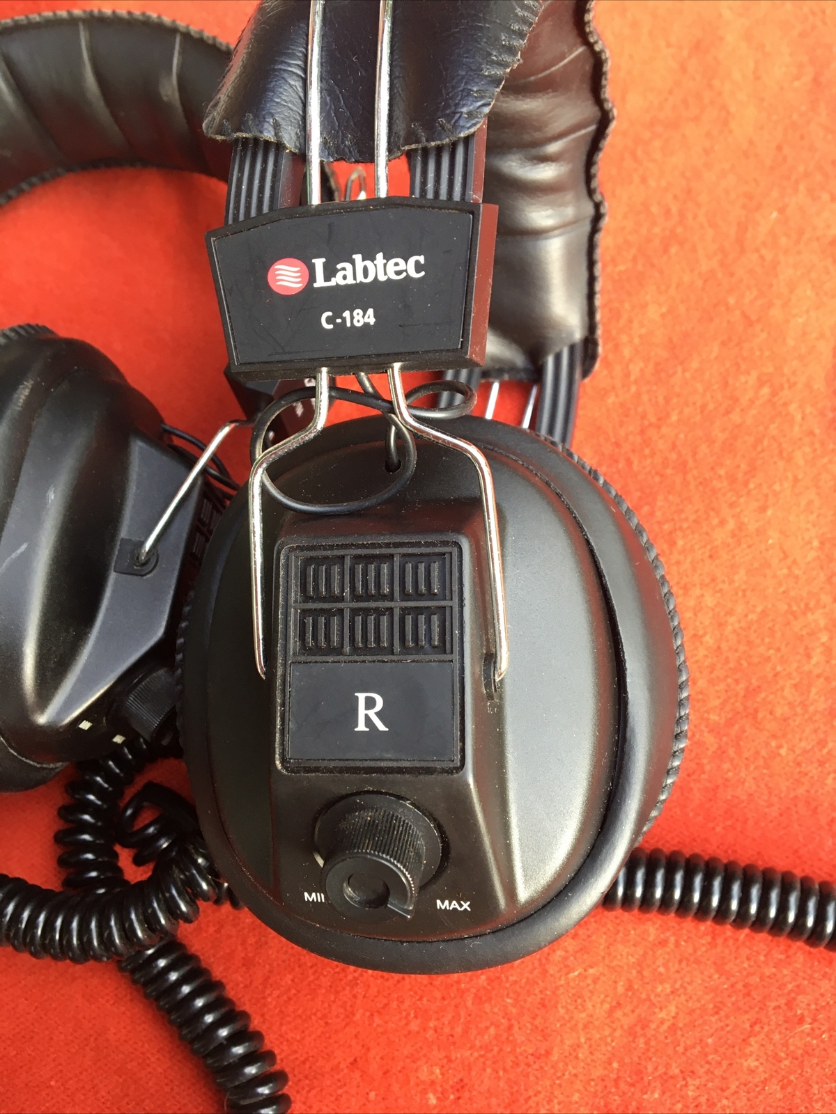 Labtec C-184 Stereo Headphones over the ear pair