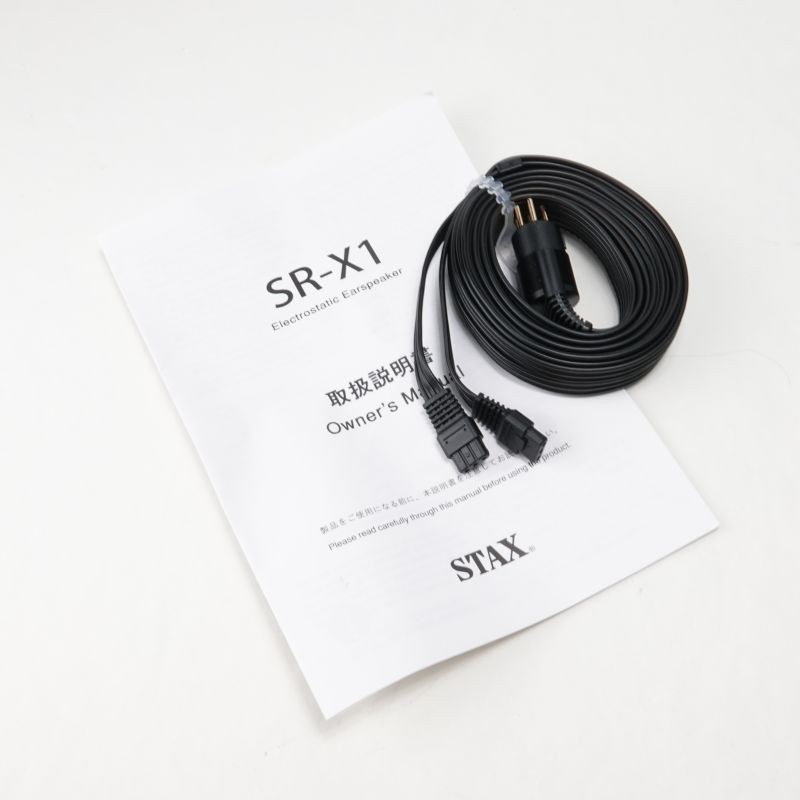 STAX SR-X1 Electrostatic Headphones AC100V USED headphone Only
