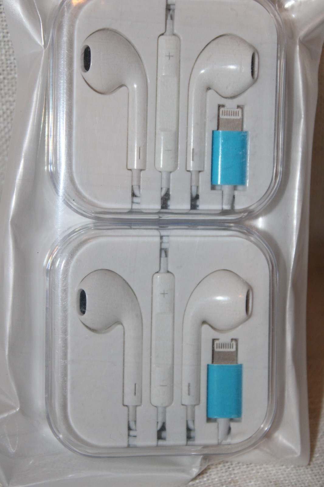 2 Pack Wired Headphones Earbuds 3.5mm Jack for iPhone iPad All iOS New