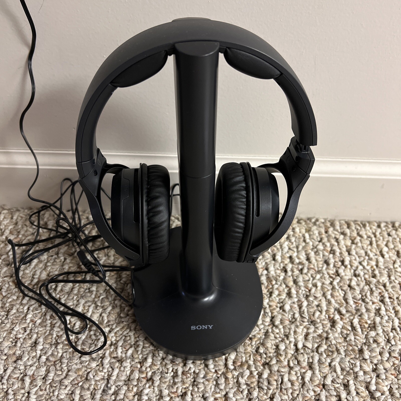Sony RF400 Wireless Home Theater Headphones – Black