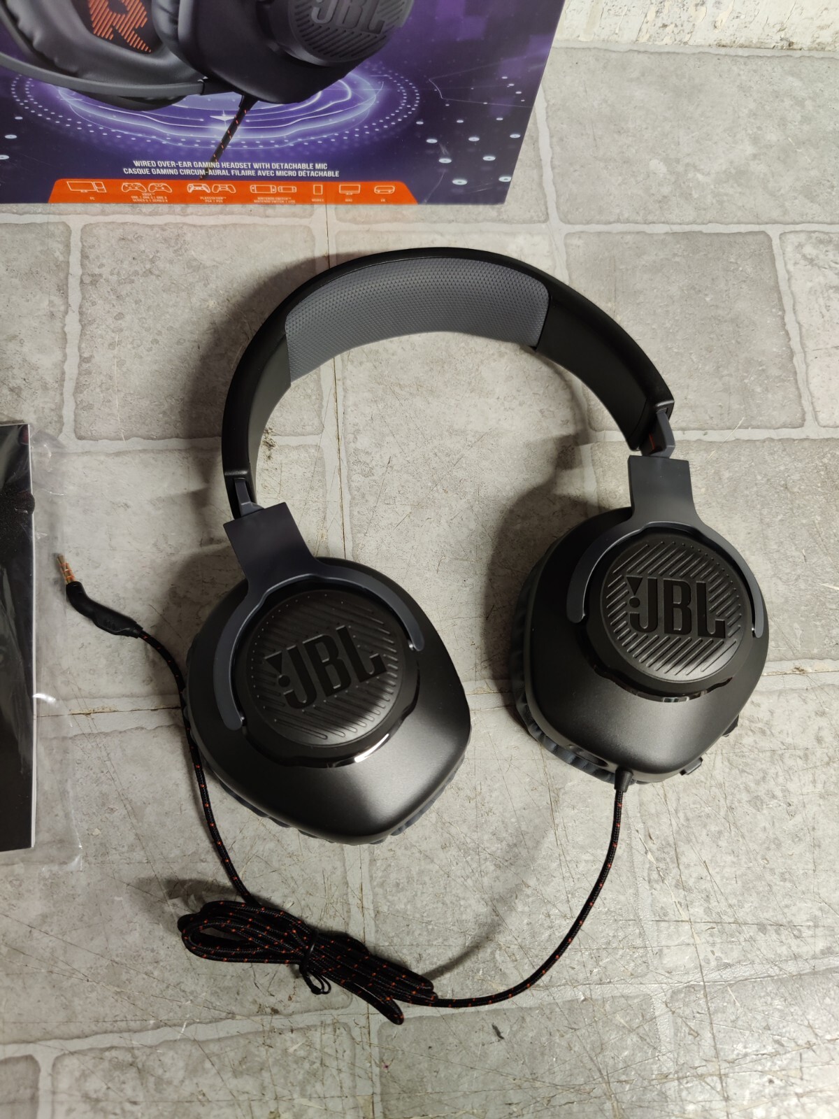 JBL Quantum 100 Wired Over-Ear Gaming Headphones